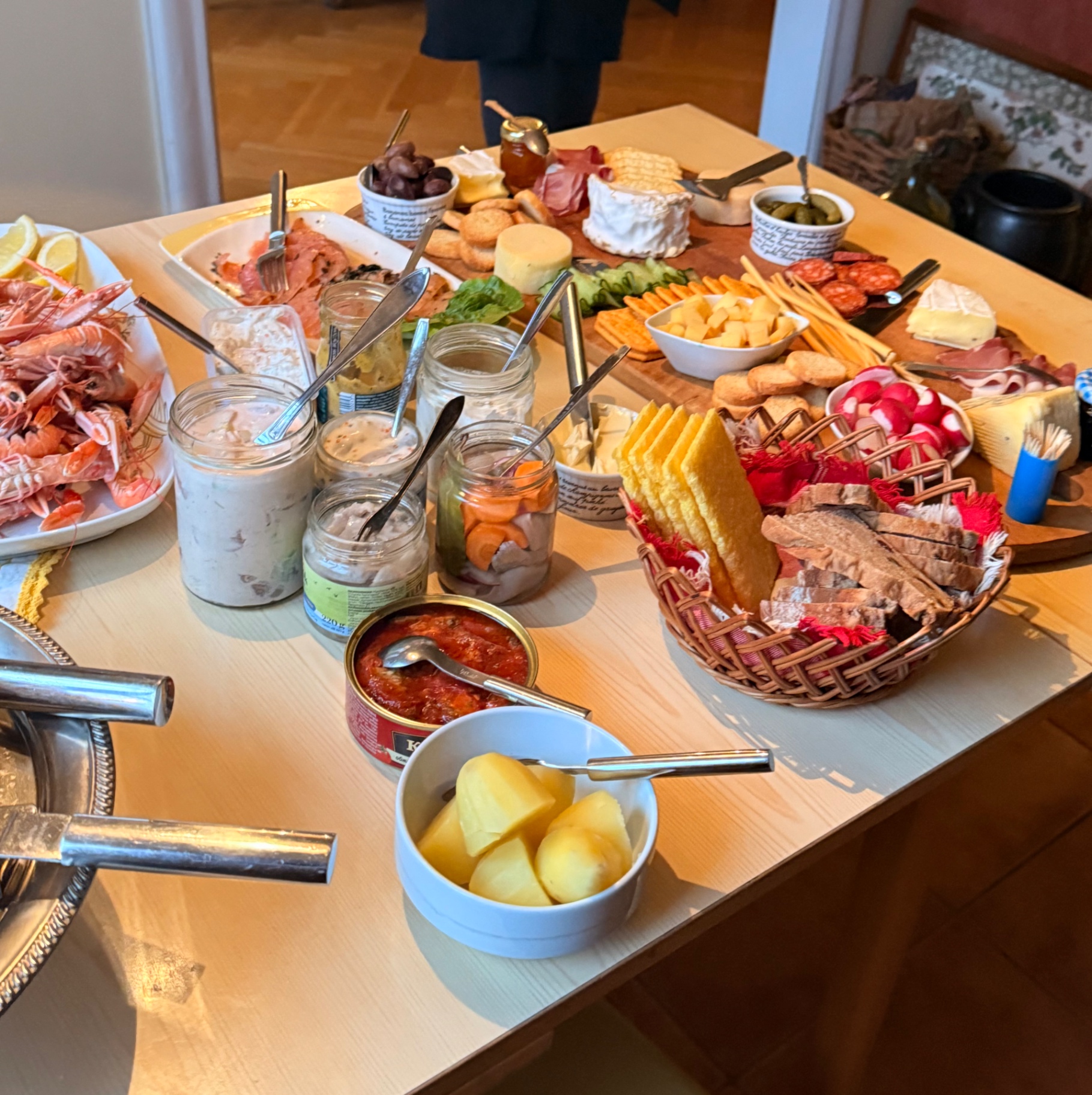 A Swedish Easter table